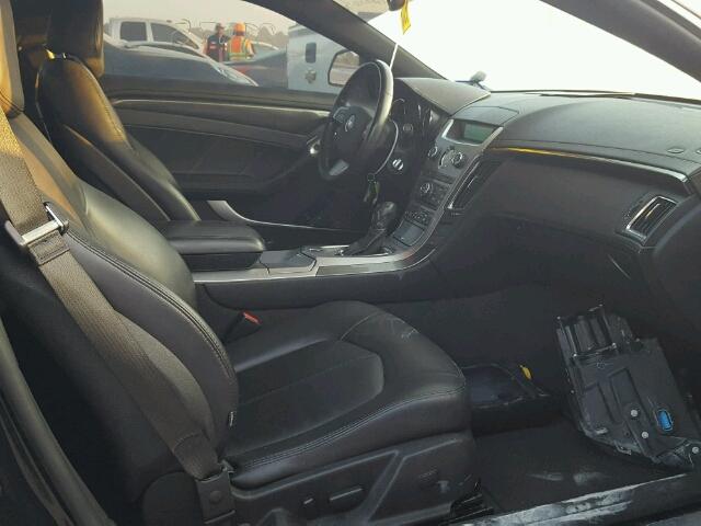 1G6DA1ED4B0160078 - 2011 CADILLAC CTS BLACK photo 5
