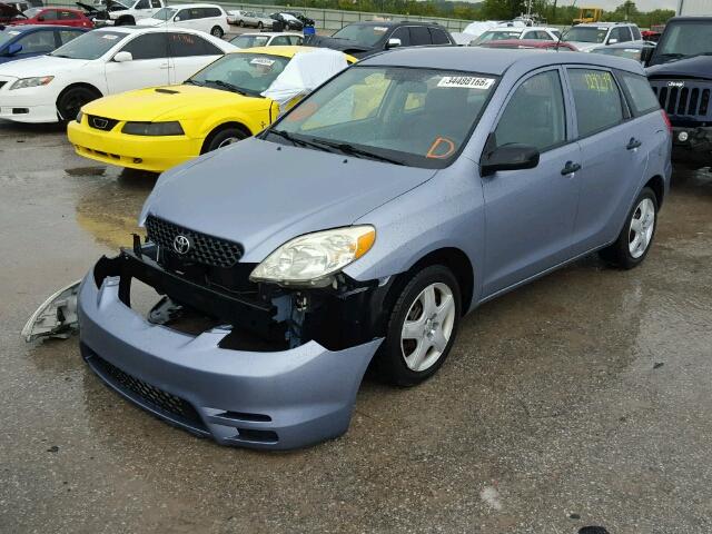 2T1KR32E83C095880 - 2003 TOYOTA COROLLA MA BLUE photo 2