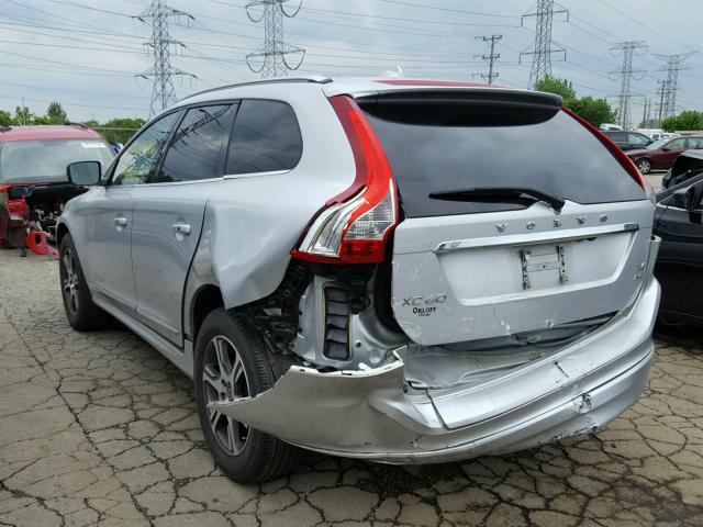 YV4902DZ8E2546484 - 2014 VOLVO XC60 T6 SILVER photo 3