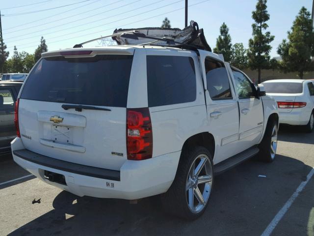 1GNFK23039R249632 - 2009 CHEVROLET TAHOE WHITE photo 4