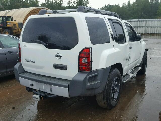 5N1AN0NU4DN819566 - 2013 NISSAN XTERRA WHITE photo 4