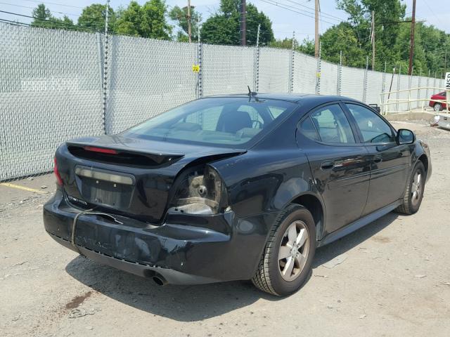 2G2WP552181108659 - 2008 PONTIAC GRAND PRIX BLACK photo 4
