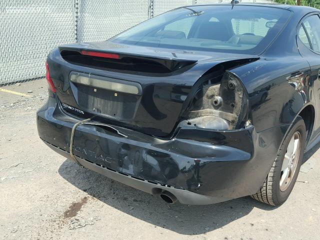 2G2WP552181108659 - 2008 PONTIAC GRAND PRIX BLACK photo 9