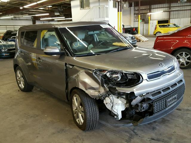 KNDJP3A57E7005805 - 2014 KIA SOUL + SILVER photo 1