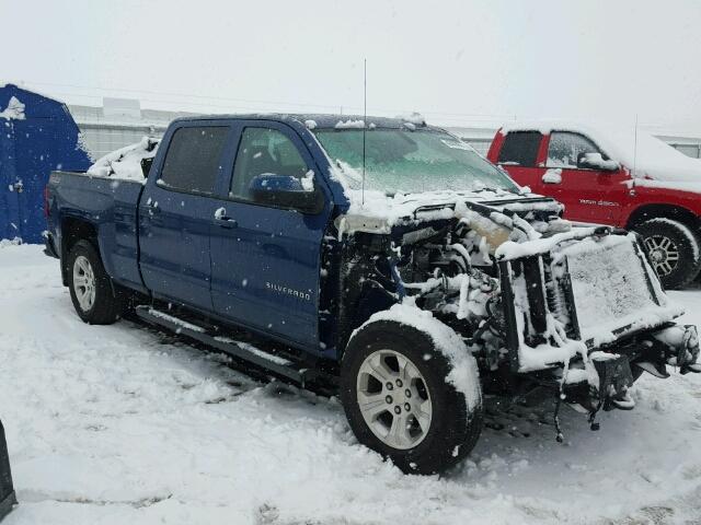 3GCUKREC8HG202451 - 2017 CHEVROLET SILVERADO BLUE photo 1