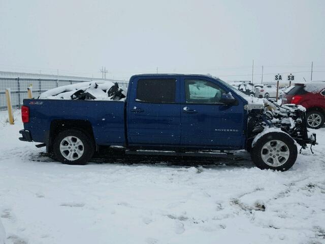 3GCUKREC8HG202451 - 2017 CHEVROLET SILVERADO BLUE photo 9