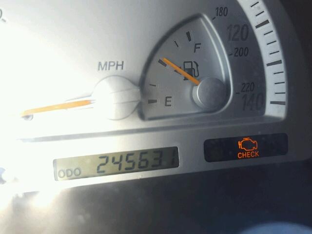 4T1BF32K92U003588 - 2002 TOYOTA CAMRY LE შავი ფოტო 8