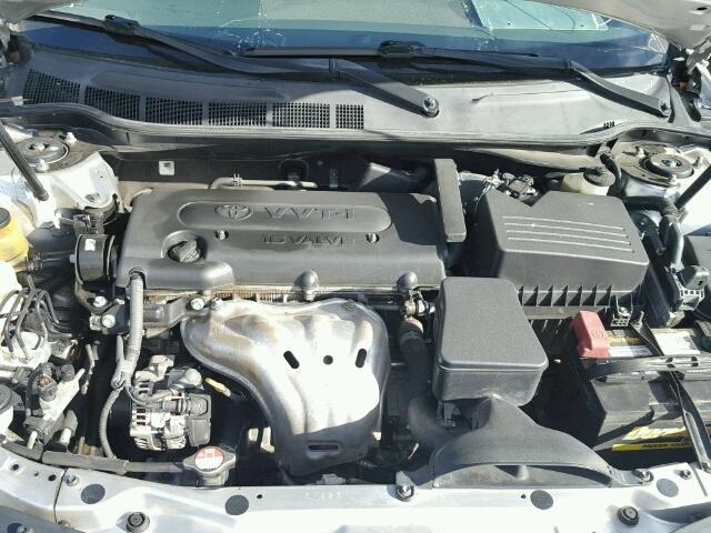 4T1BE46K59U846703 - 2009 TOYOTA CAMRY BASE SILVER photo 7