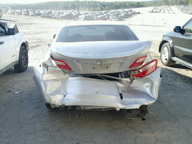 4T1BE46K59U846703 - 2009 TOYOTA CAMRY BASE SILVER photo 9