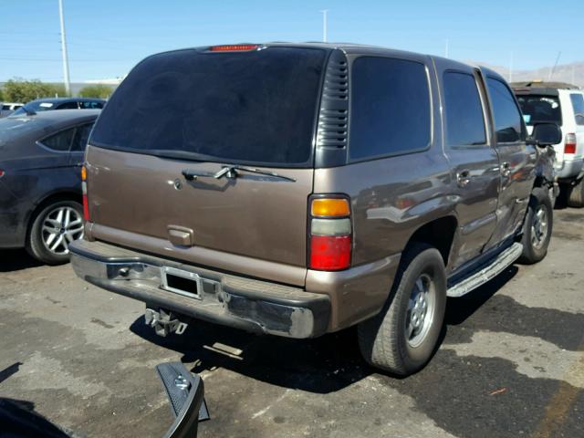 1GNEC13T14R182289 - 2004 CHEVROLET TAHOE C150 BROWN photo 4