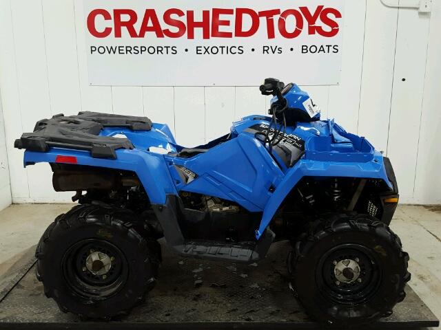 4XASEA501HA638697 - 2017 POLARIS SPORTSMAN BLUE photo 1