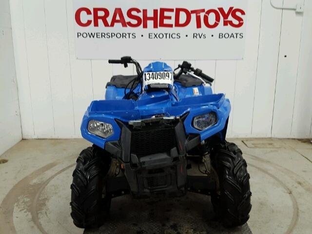 4XASEA501HA638697 - 2017 POLARIS SPORTSMAN BLUE photo 2