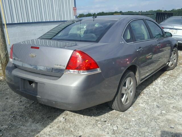 2G1WB58K969352248 - 2006 CHEVROLET IMPALA LS GRAY photo 4