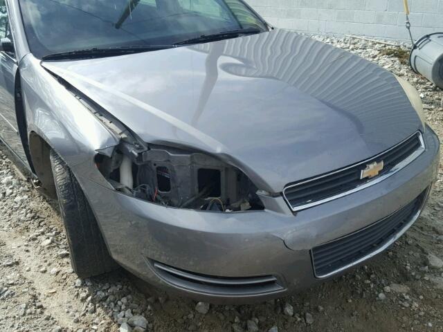 2G1WB58K969352248 - 2006 CHEVROLET IMPALA LS GRAY photo 9