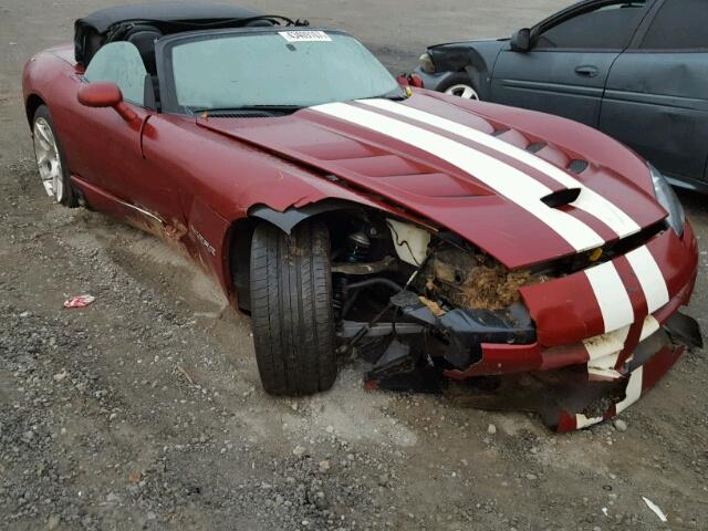 1B3JZ65Z48V200240 - 2008 DODGE VIPER SRT- RED photo 1