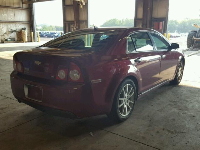 1G1ZK57B39F197836 - 2009 CHEVROLET MALIBU LTZ 勃艮第红 照片 4