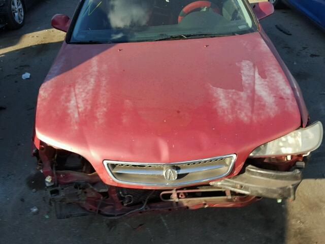 19UYA1258VL009163 - 1997 ACURA 2.2CL Կարմիր լուսանկար 7