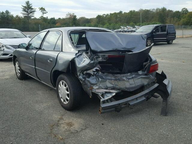 2G4WS52J651110257 - 2005 BUICK CENTURY GRAY photo 3