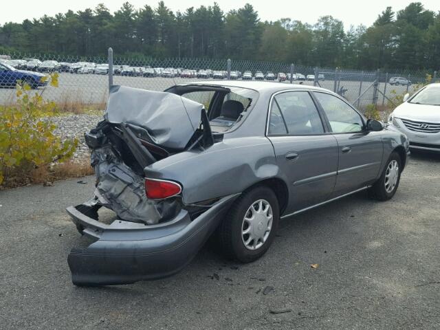 2G4WS52J651110257 - 2005 BUICK CENTURY GRAY photo 4