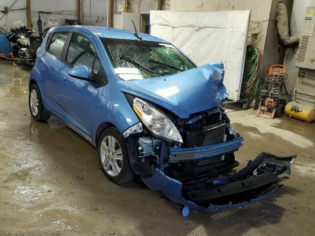 KL8CD6S99FC739464 - 2015 CHEVROLET SPARK 1LT BLUE photo 1