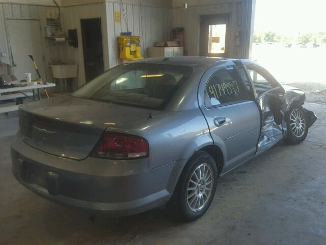 1C3EL46X66N190007 - 2006 CHRYSLER SEBRING SILVER photo 4