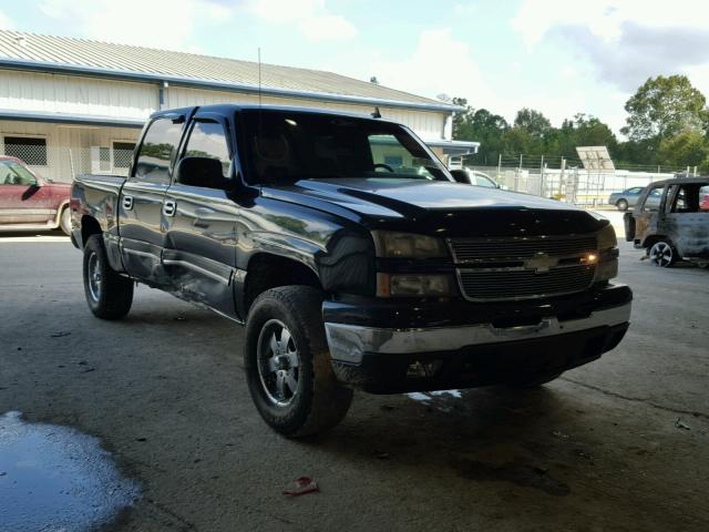 2GCEC13TX61167729 - 2006 CHEVROLET SILVERADO BLACK photo 1