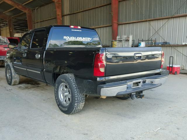 2GCEC13TX61167729 - 2006 CHEVROLET SILVERADO BLACK photo 3