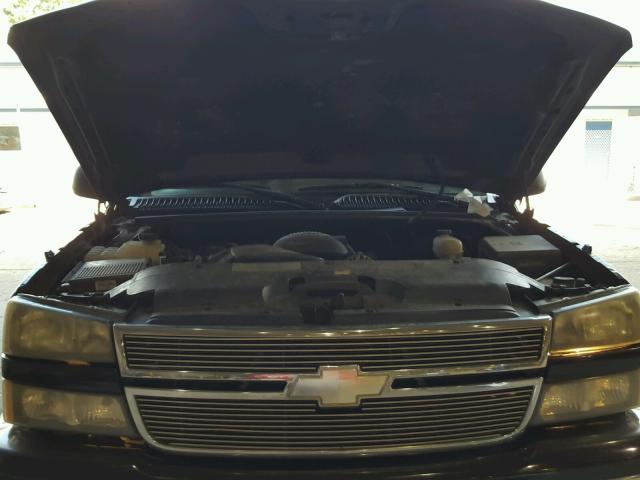 2GCEC13TX61167729 - 2006 CHEVROLET SILVERADO BLACK photo 7