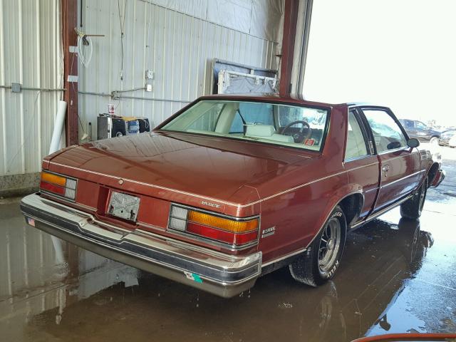 4F3738H519794 - 1978 BUICK LE SABRE RED photo 4