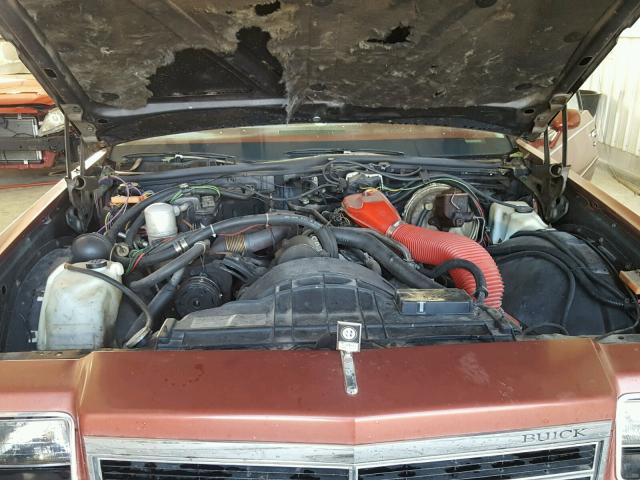 4F3738H519794 - 1978 BUICK LE SABRE RED photo 7