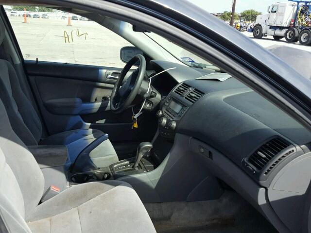 3HGCM56476G703092 - 2006 HONDA ACCORD GRAY photo 5