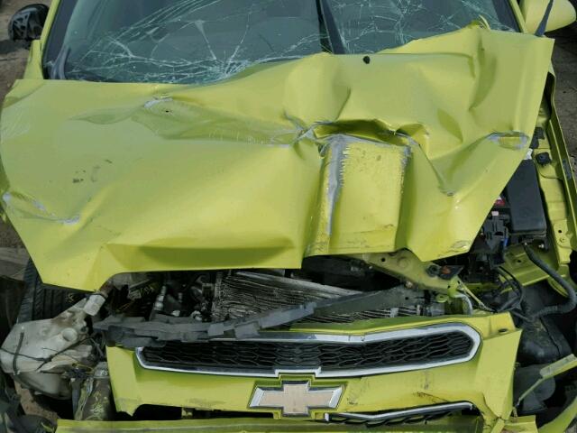 KL8CD6S95DC501852 - 2013 CHEVROLET SPARK 1LT Зеленый фото 7