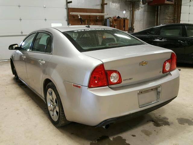 1G1ZH57B88F252911 - 2008 CHEVROLET MALIBU 1LT ვერცხლისფერი ფოტო 3