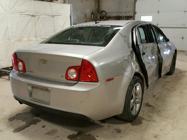 1G1ZH57B88F252911 - 2008 CHEVROLET MALIBU 1LT ვერცხლისფერი ფოტო 4