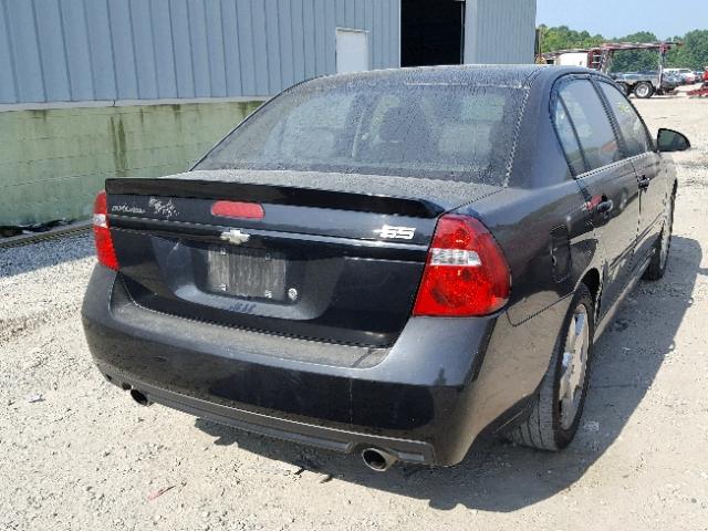 1G1ZW53146F280897 - 2006 CHEVROLET MALIBU SS 黑色 照片 4