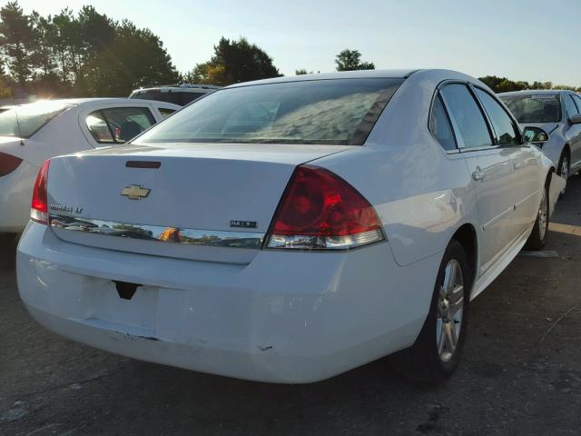 2G1WB5EK0A1247965 - 2010 CHEVROLET IMPALA WHITE photo 4