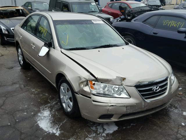 5NPET4AC4AH612056 - 2010 HYUNDAI SONATA GLS GOLD photo 1