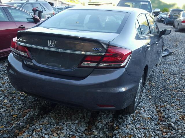 2HGFB2F65FH526528 - 2015 HONDA CIVIC CHARCOAL photo 4