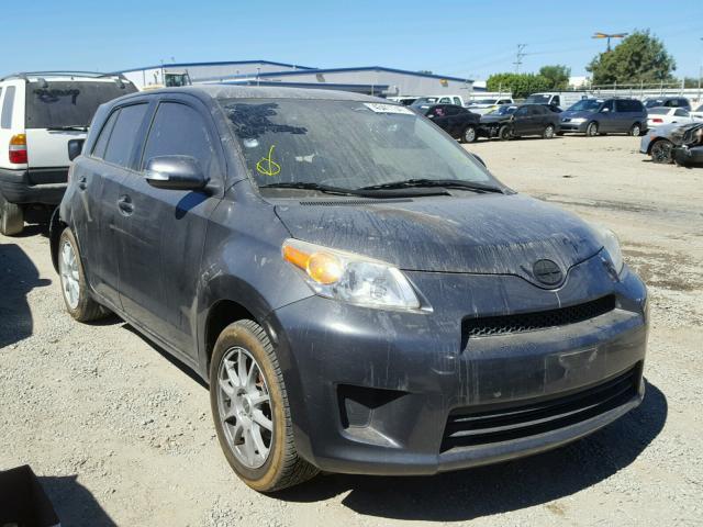 JTKKU4B4XB1014188 - 2011 TOYOTA SCION XD GRAY photo 1