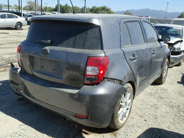 JTKKU4B4XB1014188 - 2011 TOYOTA SCION XD GRAY photo 4