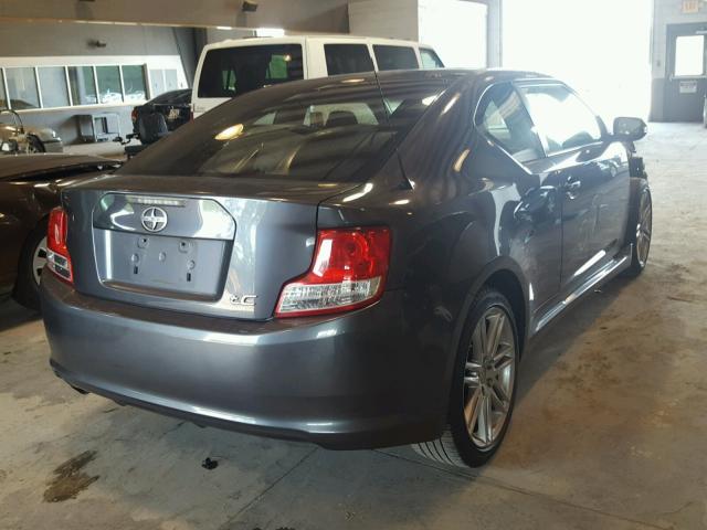 JTKJF5C71B3004786 - 2011 TOYOTA SCION TC 灰色 照片 4