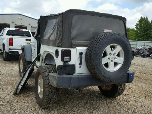 1C4GJWAG0CL182781 - 2012 JEEP WRANGLER S თეთრი ფოტო 3