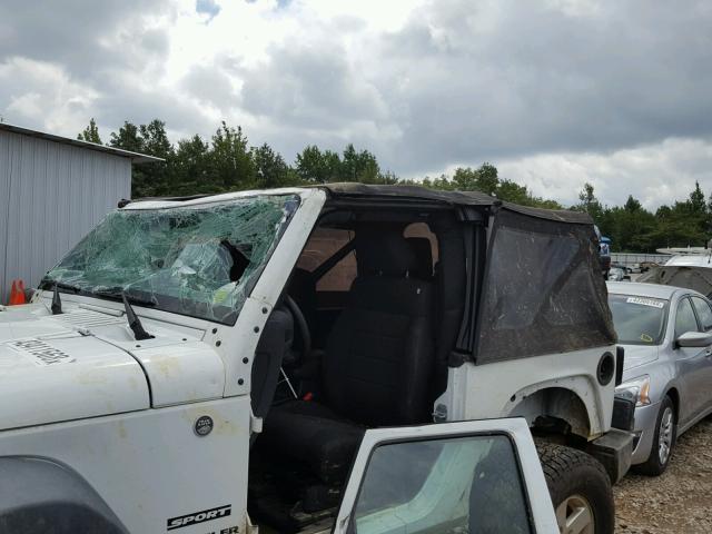 1C4GJWAG0CL182781 - 2012 JEEP WRANGLER S თეთრი ფოტო 9