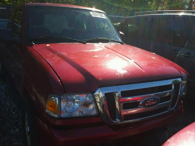 1FTLR4FE0BPA90645 - 2011 FORD RANGER RED photo 1