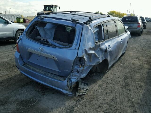 JTEES44A182012468 - 2008 TOYOTA HIGHLANDER BLUE photo 4