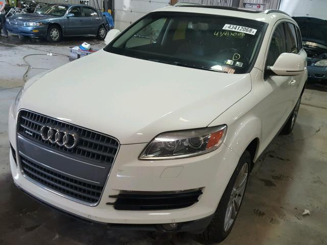 WA1BY94L68D002294 - 2008 AUDI Q7 3.6 QUA WHITE photo 2