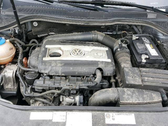 WVWBP7ANXDE501476 - 2013 VOLKSWAGEN CC SPORT GRAY photo 7