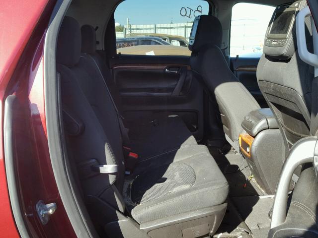 5GZER23768J175096 - 2008 SATURN OUTLOOK XR მუქწითელი ფოტო 6