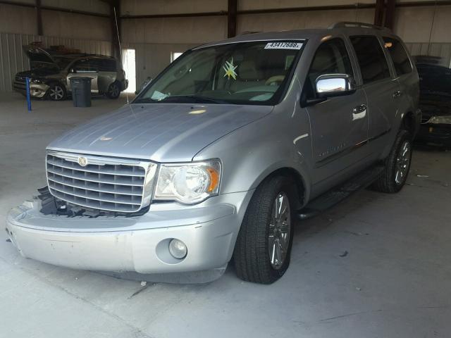1A8HX58287F575092 - 2007 CHRYSLER ASPEN LIMI SILVER photo 2