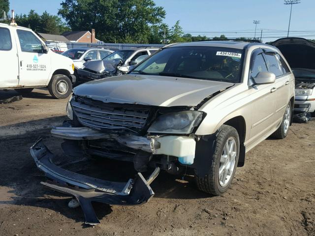 2C8GF78495R584083 - 2005 CHRYSLER PACIFICA L ოქროსფერი ფოტო 2